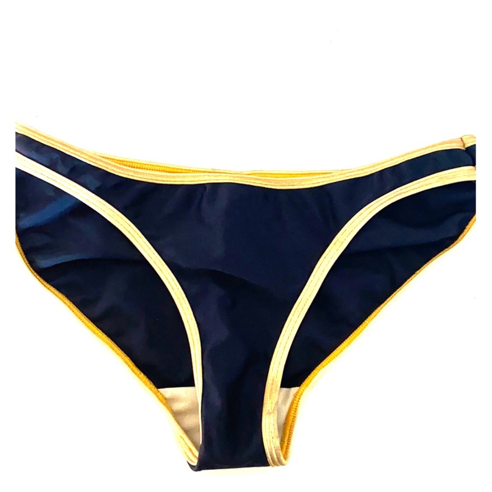American apparel bikini bottom gold trimming